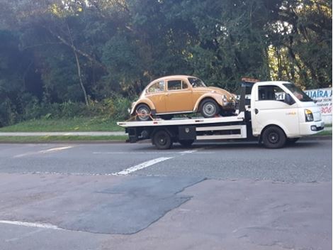 Reboque na Rua Pará